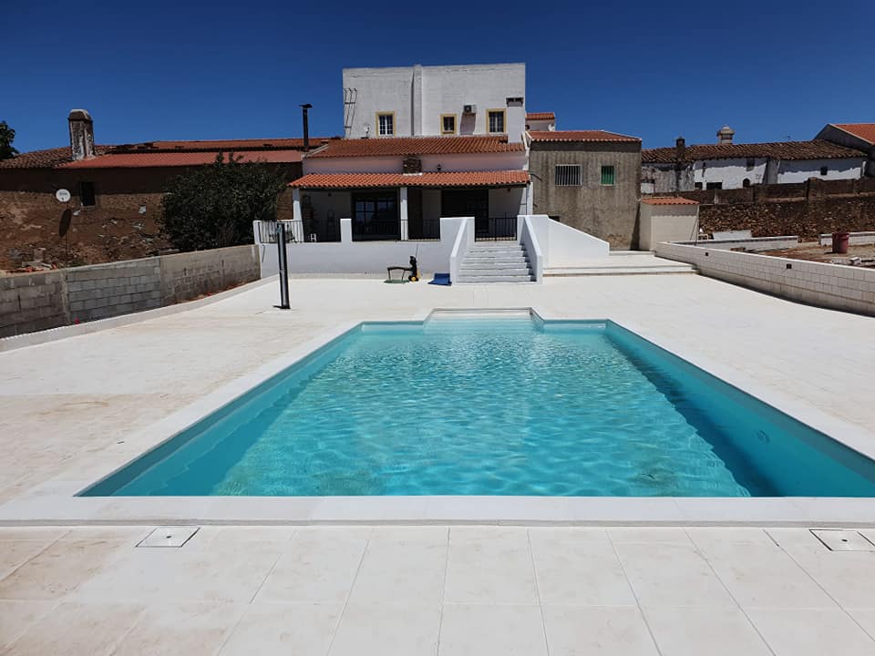 Construção de piscina