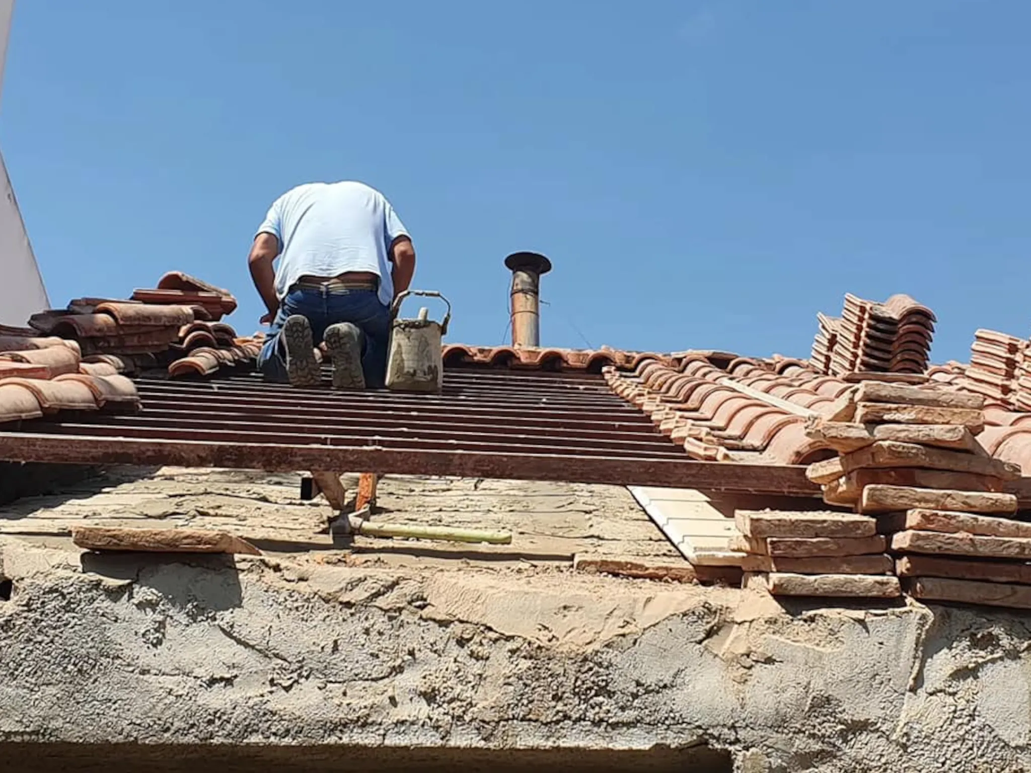 Recuperação de moradia familiar